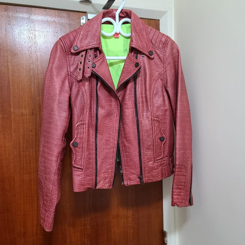 Genuine leather jacket